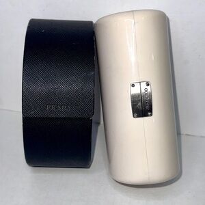 Jimmy Cho & Prada sunglasses case